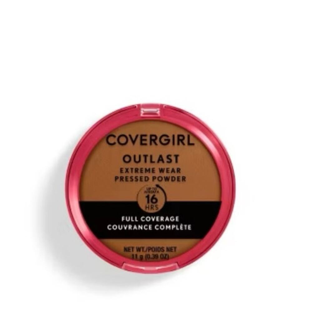 COVERGIRL Outlast Extreme Wear Pressed Powder-0.38oz Wild Sable 875-NEW Unopened